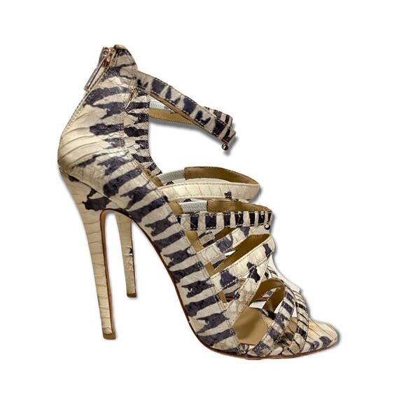 ❤️SOLD❤️Alejandra G. Python Tassel Heels |Size:39| - Picture 6 of 8